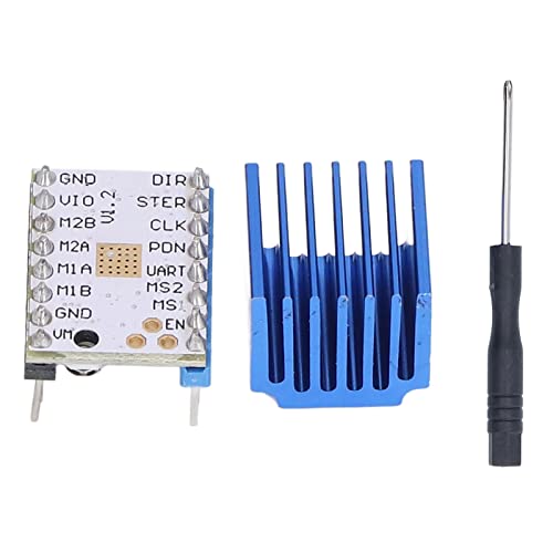 TMC2208 V1.2 Stepper Motor Driver Module Controller Plastic 1.4A 3D Printer Driver Board met Heatsinks voor 3D Printer Onderdelen