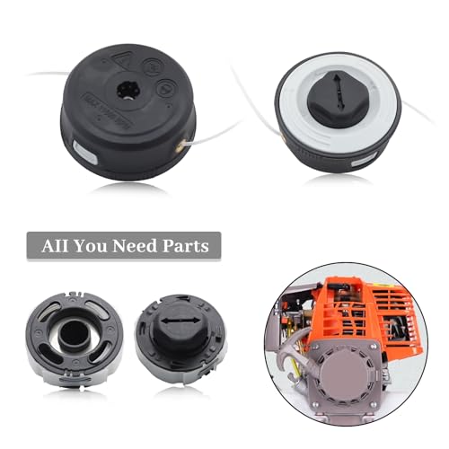 Reservekop voor Grass Cutter, 2 stuks Grass Cutter Accessoires voor Automatische Grass Cutter Stihl C3-2 Reservekop voor Stihl FSA 57 FSE 5 Spoolkop Cutter reserveonderdelen