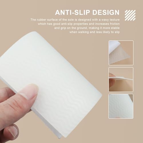 Rubberzolen - 6 stuks, antislip, kleefschoenen, geschikt voor een groot aantal schoenzolen 4