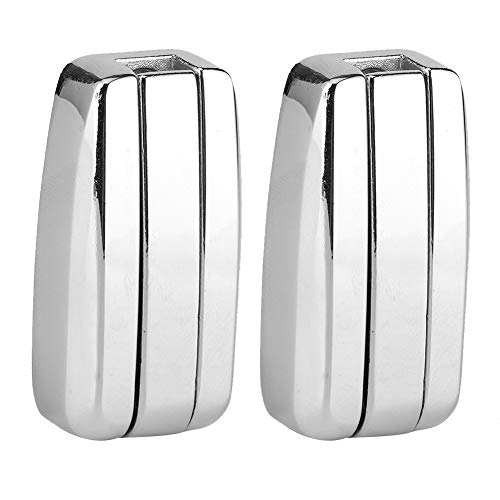 Shanrya RV Kleding Hooks, 2 stuks Verborgen haken voor hoeden, voor boten, auto RV Car Home (Clear Silver) 4