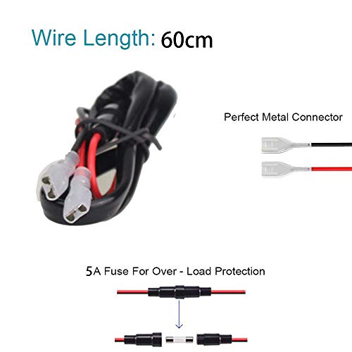 Universele Socket, 12V-24V, 5V, 2.1A, Quick Charger met LED Display (blauw) voor auto, boot, motor 4