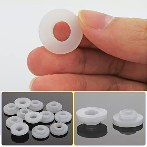Convex afdichtingsring slang afdichtfilter 19mm afdichting ring gebied voor badkamer douchekop flexibele buis ventiel aansluiting vervangen oude afdichtingen witte afdichting rubber 5