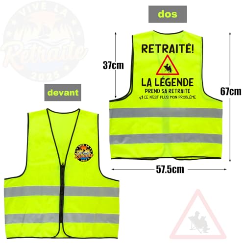 Gliet Pension Franse mannen RETARITE, GREEN, 36-40