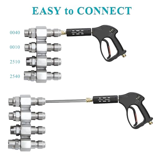 Hoge druk slang Nozzle druk Washer Nozzle Accessoires 4