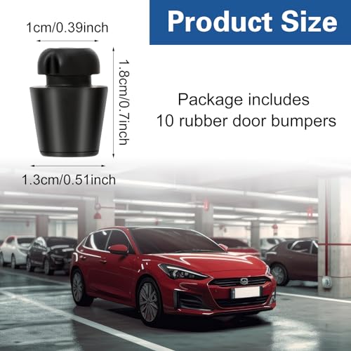 Auto deur Cover Bumper Stopper, Rubber auto deur Damper, voor- en achterdeur Buffer Kussen, Shock Absorber, Beschermende Pad, Universeel