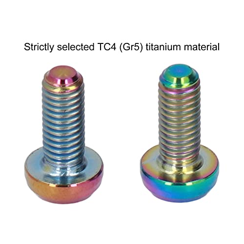 M5x12mm Fietsfles Kooi Schroeven, 2Stuks Fiets Schroefset voor het bevestigen van gascilinder 5