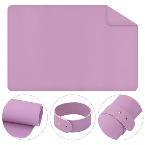 Nagel Art Table Mat, Hand Rust, Nagel Salon, Nagel Bureau Mat, Waterdicht, Manicure Hand Rust, Opvouwbaar, Armrest, Handkussen, Non-Slip Soft PU Leather, 60 x 40 cm (Zwart) 3