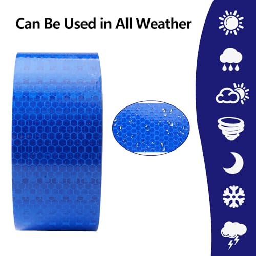 Reflectieve kleefband, 5 cm x 10 m, Reflectieve kleefband, Reflectieve kleefband, 5 cm x 10 m, voor voertuigen, Aanhangwagens, fietsen, Helmen 4