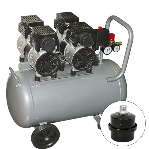 4Pcs Compressor Air Filter, 20MM Air Compressor Filter, Threaded Air Compressor Filter, Geschikt voor Olievrije luchtcompressoren, Generatoren 5