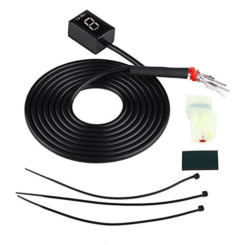 Gear Indicator, Motorfiets ECU Plug Mount 6 Speed Digital Gear Indicator Display voor CB400F CB500X CB650F