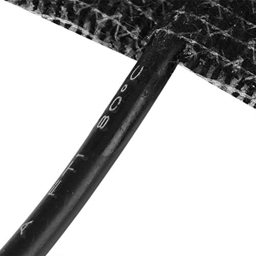 Riscaldamento Pad 5V USB riscaldatore elettrico Panno riscaldante Elemento riscaldante per vestiti Sedili Pet Warmer 35-45, 7.87 x 3.94 poligi Nero 4