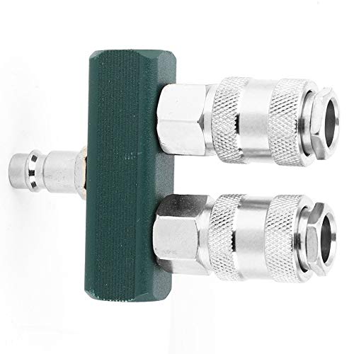 1/4 Amerikaanse snelle connector rechte rij bi-directionele snelle connector met controleklep mannelijke en vrouwelijke aansluiting 3