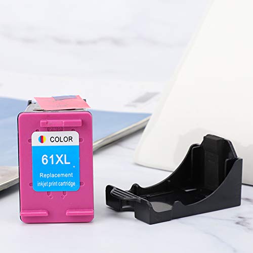 Vervanging inktpatronen, navulbare inktcartridge voor HP 61 XL Officejet 2620 4639 Deskjet 1000 1050 2000 1015 1012 1011 Printer(13.5ML kleur) 5