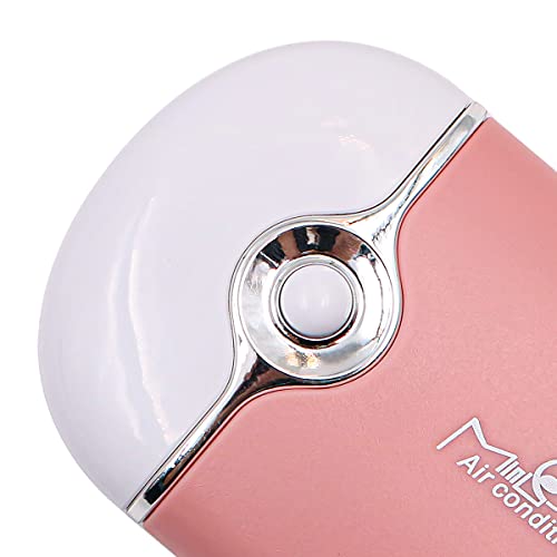 Zee USB Mini-fan Oplaadbaar Draagbare Lash Fan Super Silent Gel droger voor wimper uitbreiding Supplies Airconditioning Blower voor wimper uitbreiding (Roze) 5