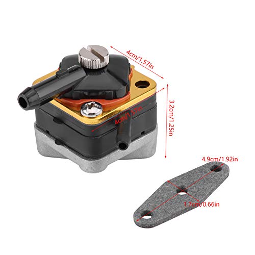 Oliepomp auto brandstofolie pomp & pakking 18-7350 brandstofpomp voor Evinrude 6pk 8pk 9.9pk 15pk motor 4