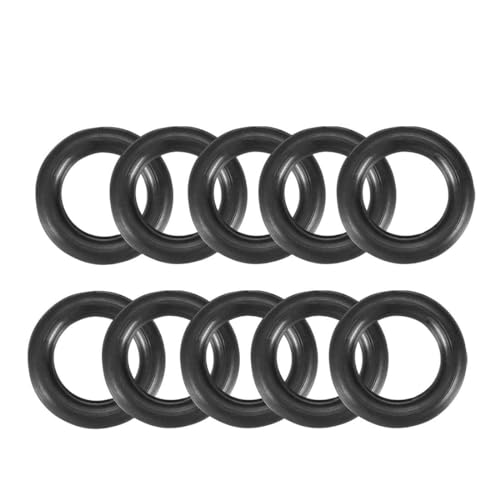 Verpakking van 10 Nitril Rubber O-ringen, 15mm Buitendiameter, 9mm Binnendiameter, 3mm Breed, Rubber Wagers, Spacers, O-ringen, Seal Kit, Metrisch zegel
