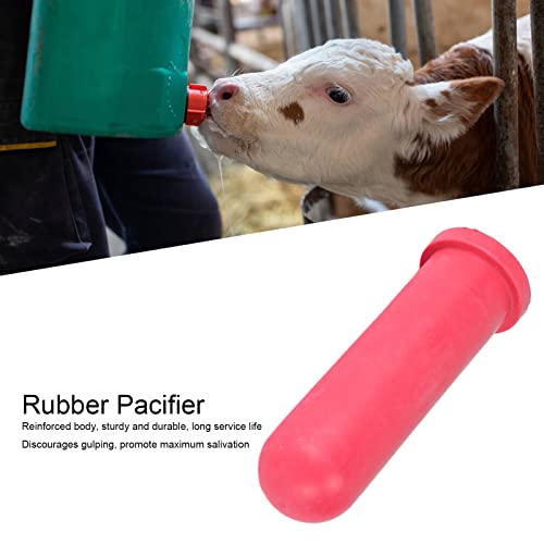 Fopspeen Melkvoeremmer tepel met klep voor kleine dieren, eenvoudig te installeren en schoon te maken (MP76+MP76A kalfspenen met ventiel) 4