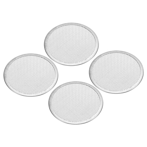 Sprouting dekbedden, 4st 70mm Roestvrij staal Sieve Stainer Dekbedden voor brede mond Canning Jars, Silver Color