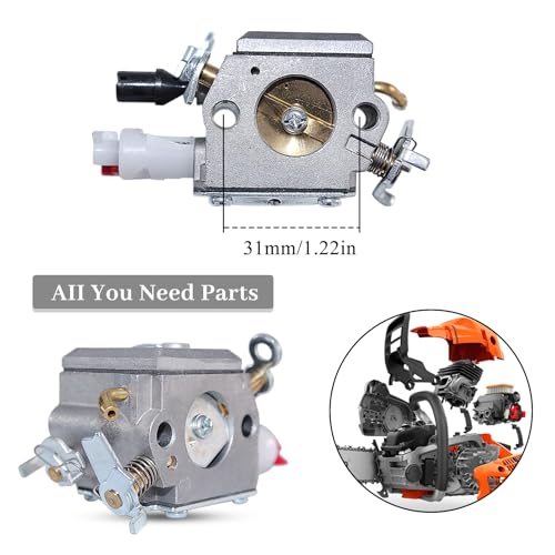 Carburator Carb voor Husqvarna 340 345 346 XP 346XP 350 351 353 Vervang Zama C3-EL18B kettingzaag Delen 503283208