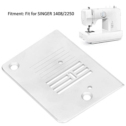 2Stuks Naaimachine Naaldplaat, Naaimachine Naald Throat Plate Past voor Zanger 1408/2250 Naaimachine 4