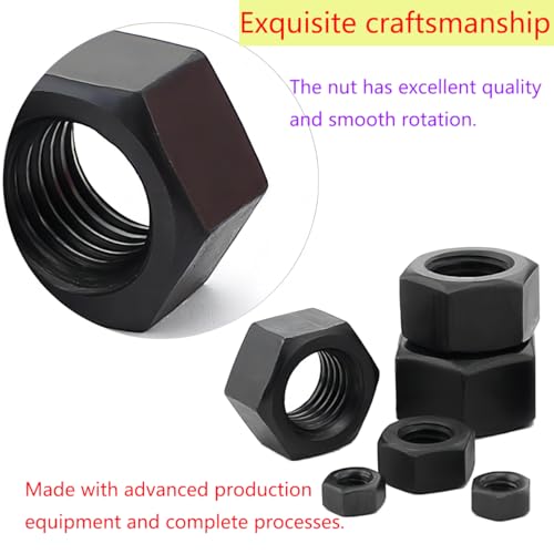 20st M3 Hex Nut, Zwarte Hex Nut, Hex Nut, voor de bouw en industriële bevestigingsmiddelen 5