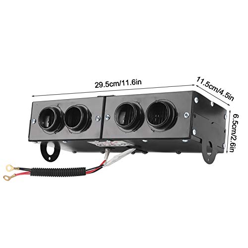 Autoverwarmer Defogger Auto 4 Hole Verwarming Ventilator Defogger 800W 12V