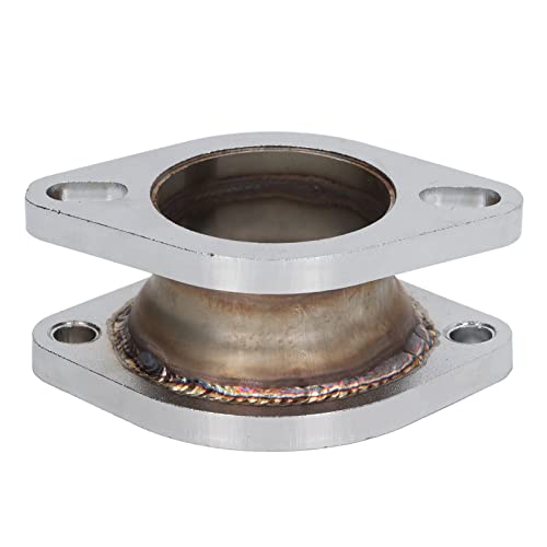 Uitlaat uitbreiding Flange, 2,5 inch tot 3 inch uitlaat uitbreiding Flange Adapter licht staal CNC die voor de meeste auto's machinaal bewerken