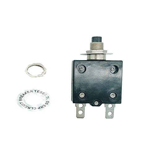 Thermische schakelaars AC 125/250V Drukknop Handmatig Reset Overload Protector Switch 5A