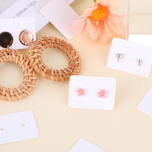 Set van 200 oorbellen, Sieraden Stand, Kaarten, Armband, Kaart Stand, Oorbellenhouder, Sieraden Stand, 3,5 x 2,5 cm 5