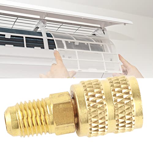 R410A Vrouwelijke SAE Adapter HVAC slang koppeling koper pasvorm adapter AC 1/4 Inch mannelijke SAE tot 5/16 inch (R410A Adapter) 3