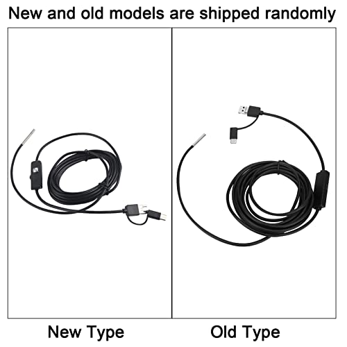 Waterdichte Endoscoop 3.9mm Endoscoop Plastic 3 In 1 Voor Typecel Telefoon 3.9mm Lens Hoge Definitie Waterdichte Endoscoop (1M Kabel) (3.5m Koord) 4