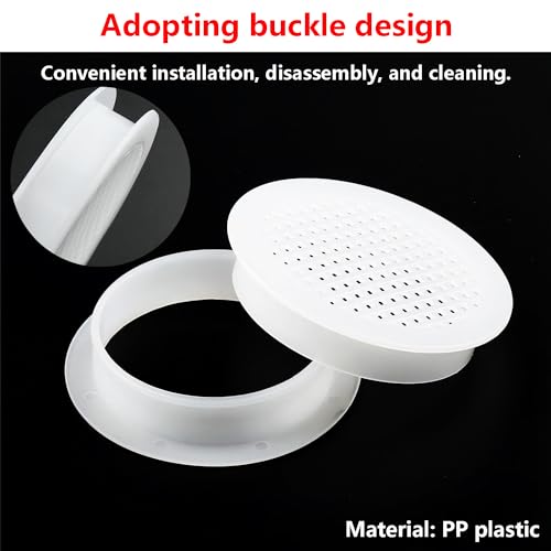 12 st Ronde Mesh Hole Air Vent 35mm Plastic Ventilatie Hole Ronde Ventilatie Grille voor Cupboards Schoen Kabinet Kledingkast 5