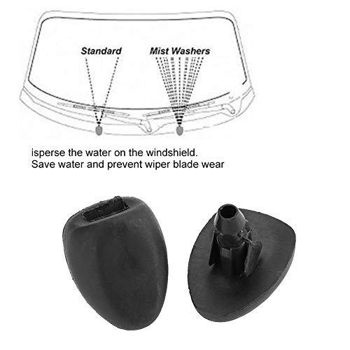 2Stuks Citroen Mist Spray Voorruit Sprayer Jets 6438V8 Waterbesparing Duurzaam Geschikt voor meer Cars-3008 Sprayer Voorruit
