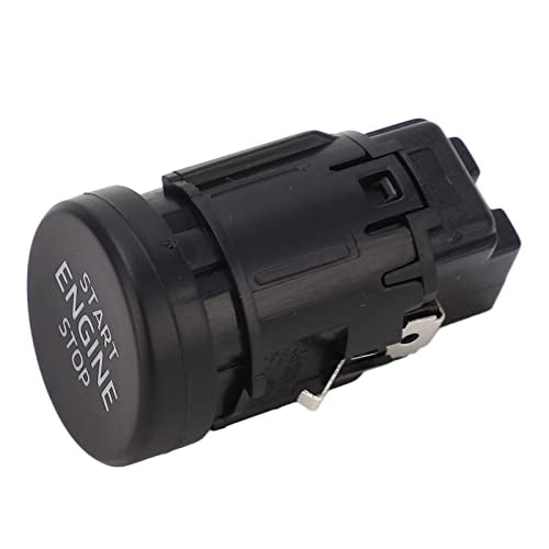 Motor start stop switch geschikt voor Scala, start stop motor switch knop 5ED905217 Vervanging, zwart 5