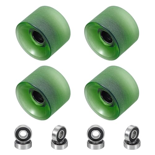 Skateboard Wielen Straat Wielen PU Cruiser Wielen met 608RS Lagers voor vervanging Skateboards