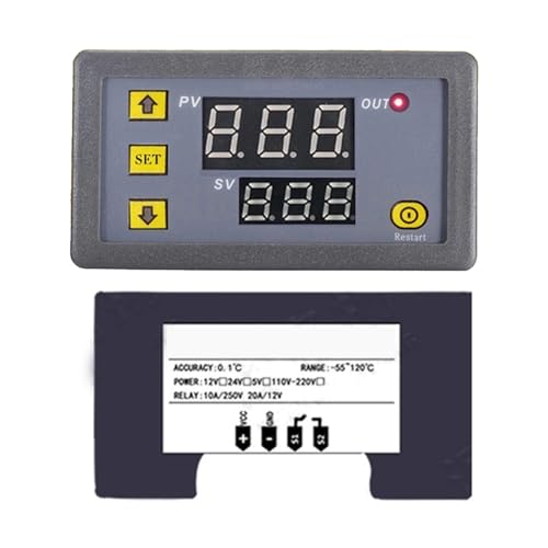 Temperatuurregelaar Module met waterdichte sonde Hoge nauwkeurigheid Digitale display Thermostaatschakelaar -50-110°C 24V Professionele accessoires (#2) 3