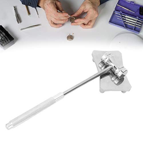 Multifunctionele kleine hamer, stalen dubbelkop hamer, multifunctionele doe-het-zelf hamer met antislip handvat, handgereedschap, mini hamer, horlogemaker gereedschap, persoonlijk speelgoed