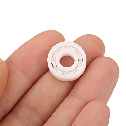 696 Keramische ZrO2 kogellager, binnendiameter 6mm buitendiameter 15mm hoge snelheid hoge precisie miniatuur enkele roller diepe groef kogellager