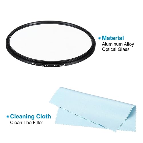 82mm UV-filter, 1PCS UV-beschermingsfilter SLIM UV Camera lens Filter Aluminium Optical Camera Accessory Crystal Clear Pics voor 82mm Camera lens Filter Fotografie Foto 4