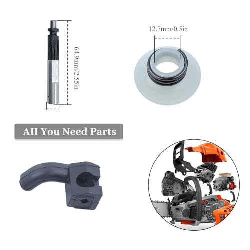 Oliepomp Worm Gear Pinion Oil Kit voor Husqvarna 340 340E 345 345E 350 445 445E 450 450E 353 359 346XP kettingzaag 503931801