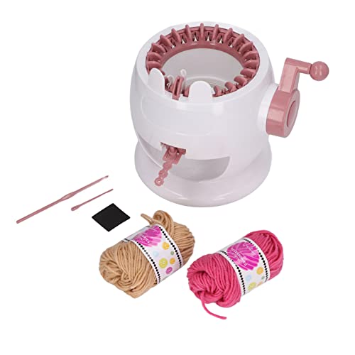 Breimachine, 22 Naalden 2 Kleurensnaren Smart Weaving Loom Breien Rond Loom, Brei Loom Machine Kit voor volwassenen en kinderen, Handheld Roterende Ronde Breispeelgoed