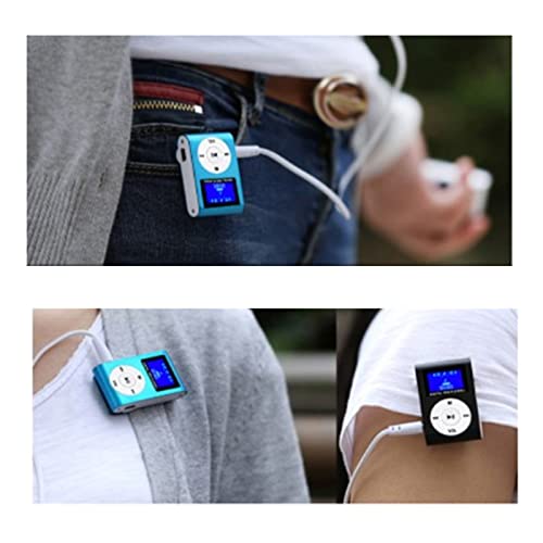 MP3-speler, muziekspeler met 128MB geheugenkaart draagbare digitale muziekspeler voor studenten Ouders, Super Mini MP3 met hoofdtelefoon, muziekspeler cadeaus 3