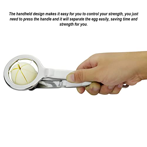Stainless Steel Egg Cutter, Egg Divider Splitsing, Egg Pieces/Divider, Snijtangen, Fruitsnijder, Multi-Purpose Egg Cutter, Aardbeisnijder, Keukengereedschappen 4