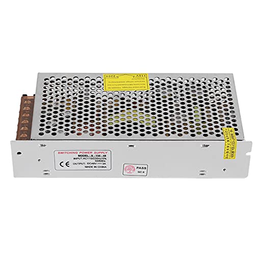 Adaptateur de pilote d'alimentation DC48V Alimentation à Découpage Alimentation de forenzen en alliage d'aluminium(S-150-48(48V/3A/150W) AC110/220V±15%)