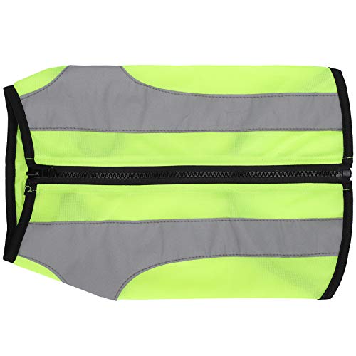 Reflectieve Vest voor hondenveiligheid, hoge zichtbaarheid Vest voor huisdieren (S-Fluoriserend groen) 3