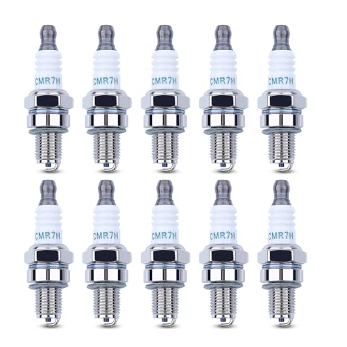 CMR7H Champion Spark Plugs RZ7C NGK CMR7H voor Husqvarna 506615101 544260901 Geschikt voor Husqvarna Stihl Lawnmower Chainsaw Blazers (Pack of 10)