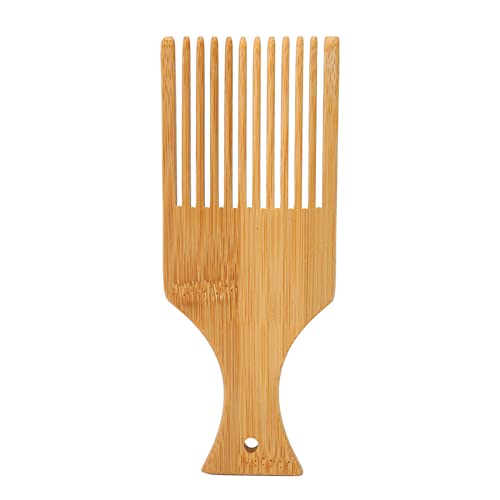 Weven Comb Multifunctioneel Draagbare houten Loom Comb met comfortabele handgreep voor Tapijt Haarbaard