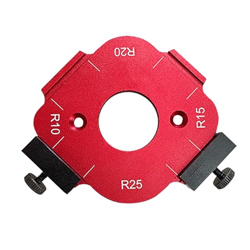 Sjabloon R10/R15/R20/R25 Clear Scale Multifunctionele Straal Jig Router Template voor Houtbewerking DIY-projecten
