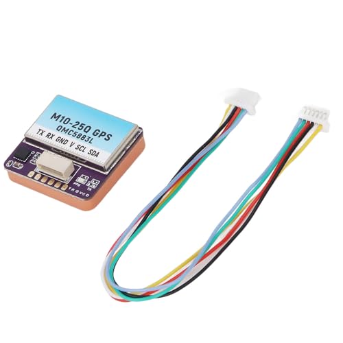 M10-25Q GPS Module met QMC5883L Kompas, laag energieverbruik, compacte structuur, 10Hz outputfrequentie, voor FPV Racing Drone 4