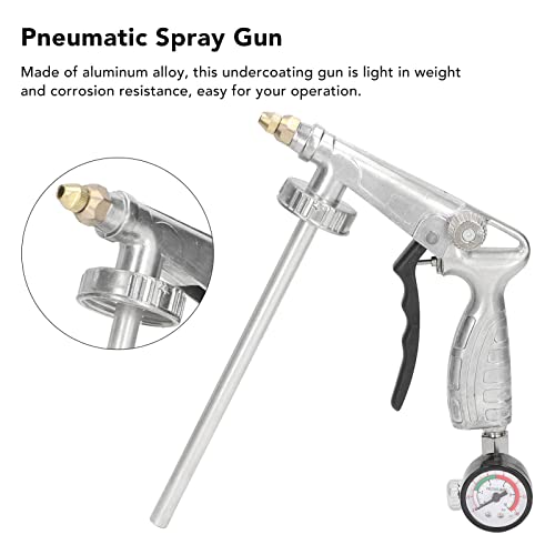 Spray pistool, lucht ondercoating druk pistool voor automotive Rust bescherming lucht aluminiumlegering verstelbaar 5